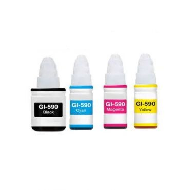 Compatible Gl 590 High Capacity Ink Bottles Combo Pack - 4 Bottles