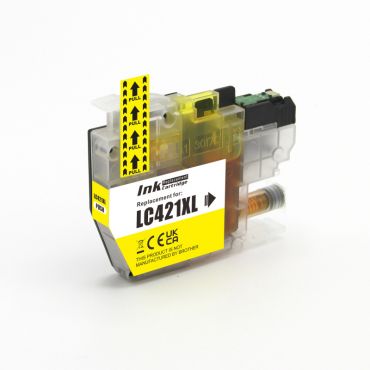 Compatible LC 421XL High Capacity Yellow Cartridge