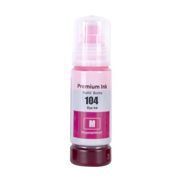 Compatible Epson 104 Magenta Ink Bottle (C13T00P640)